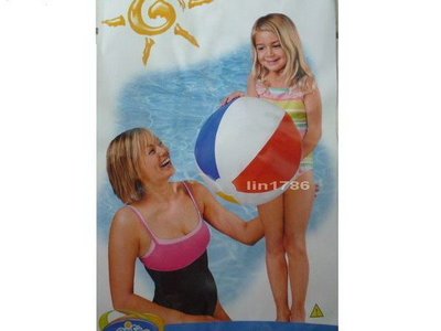 INTEX 59020原廠 基本款小沙灘球51公分 大人小孩都愛玩 衝評價 賣完為止