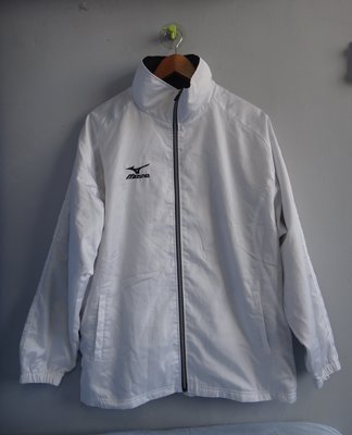 jaob00765100 ~ 正品 MIZUNO 白色 發熱 防風夾克/外套 size: L