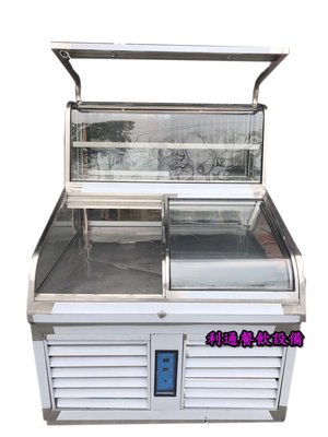 《利通餐飲設備》海產櫥 海產展示櫃 展示冰箱 串燒冰箱 玻璃冰箱