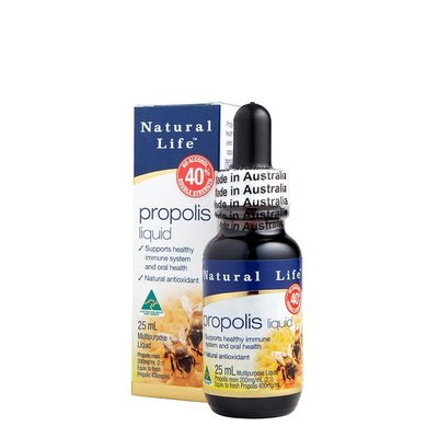 澳洲Natural Life 蜂膠 Propolis 40% Liquid (25ml)(無酒精)