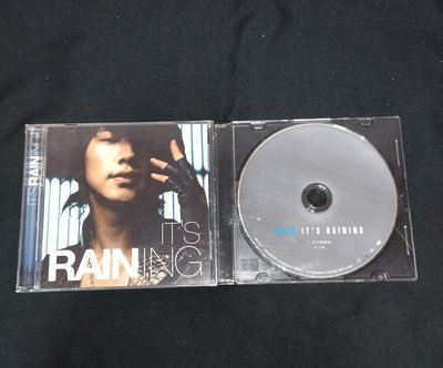】鄭智薰 Rain - 呼風喚雨 It's Raining 二手CD+DVD