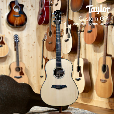 小叮噹的店 Taylor Custom GP 2022年第35號 全單板 電木吉他 ES-2拾音器 V-Class