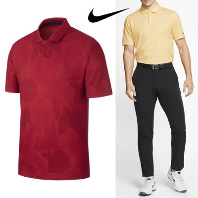 【貓掌村GOLF】NIKE Golf Dri-FIT “老虎伍茲“ 男款高爾夫迷彩 短袖polo衫