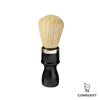 【 CONQUEST 】義大利 OMEGA 專業刮鬍刷品牌 Shaving Brush 10098 復古刮鬍刷 純鬃毛