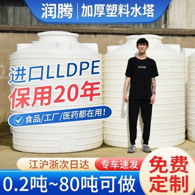 現貨熱銷-加厚塑料水塔 牛筋儲水罐大容量1/2/3/5/10噸特大號水桶*特價