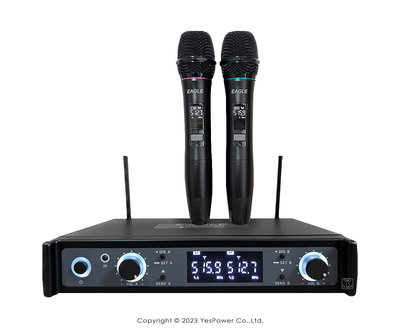 【含稅】EWM-P205U EAGLE 專業級UHF無線麥克風組 悅適影音