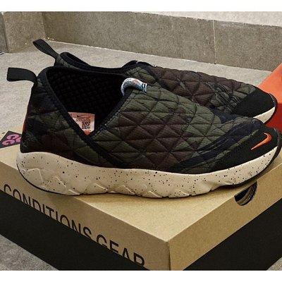 【正品】耐克Nike ACG Moc 3.0 Mt.Fuji 灰綠 厚底  增高 現貨 CW9427-001慢跑鞋