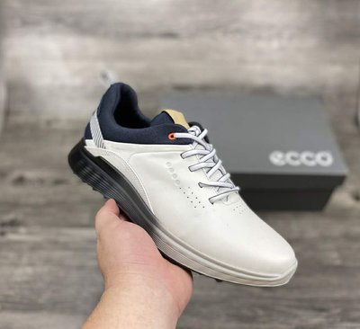 ECCO愛步新款高爾夫球鞋全新S-Three系列高爾夫男鞋Golf運動鞋39-44