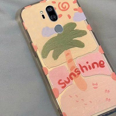 LG保護殼適用于LG G7+手機殼夏季沙灘韓式可愛抖音同款仙女殼耐臟甜美可愛