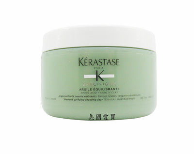 美國愛買 KERASTASE 卡詩 胺基酸平衡淨化泥髮浴250ml