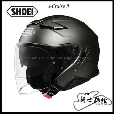 ⚠YB騎士補給⚠ SHOEI J-Cruise II 素色 金屬灰 3/4 內墨鏡 安全帽 J-CRUISE 2