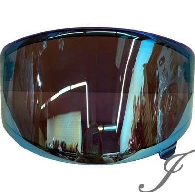 《JAP》KYT NFR NXR NZR 多層膜電鍍藍 抗UV400 耐磨抗刮 副廠安全帽專用鏡片