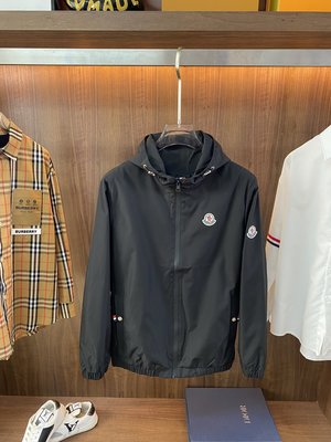 【第衣工廠】新款Moncler2023新款高檔原單夾克外套 商務休閒風衣外套