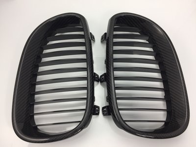 GRILLES for E60 05-08 Carbon 水箱罩