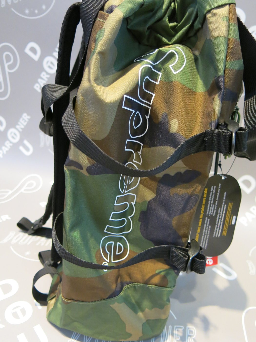 Supreme Tote Backpack 'Camo' - SS19B13 CAMO