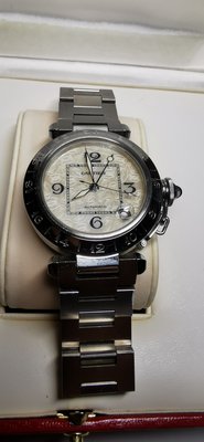 二手Cartier 卡地亞 Pasha 不鏽鋼自動機械腕錶腕錶