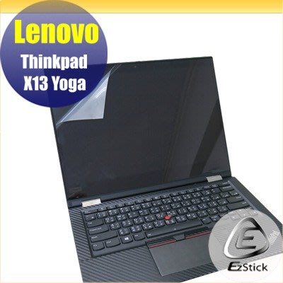 【Ezstick】Lenovo ThinkPad X13 YOGA 特殊規格 靜電式筆電LCD液晶螢幕貼(可選鏡面或霧面