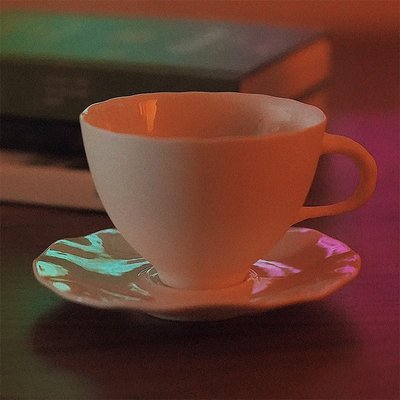 熱銷 威朗普百貨妙HOME日式啞光ins陶瓷杯碟套裝純白簡約卡布奇諾拉花摩卡咖啡杯