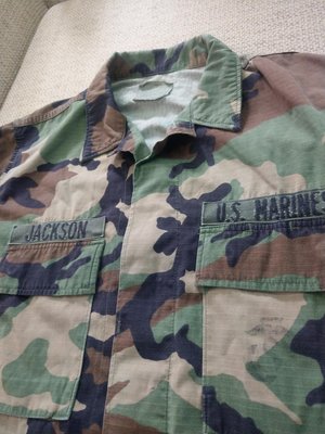 美軍公發 us marines 美國海軍陸戰隊迷彩外套 生存遊戲軍裝外套 Jackson