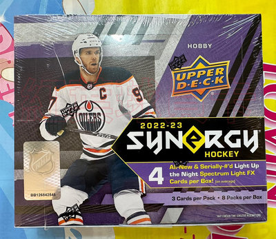 【紅葉球員卡】2022-23 NHL UD Synergy 冰球卡 協力系列 盒卡