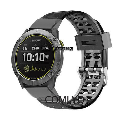 【熱賣下殺價】Garmin Fenix 6 6x Pro 太陽能藍寶石 GPS Enduro 錶帶 TPU 透明透明錶帶
