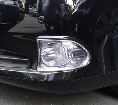 現貨熱銷-易車汽配 Lexus ES350 2009~2012 前保桿 鍍鉻霧燈框 霧燈鍍鉻飾框