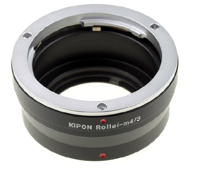 KIPON Rollei QBM鏡頭轉Micro M4/3相機身轉接環OLYMPUS E-PL9 E-PL8 E-PM5