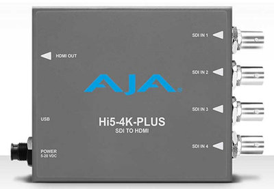AJA HI5-4K-PLUS 4KULTRAHD-SDI到全幅HDMI 2.0轉換器