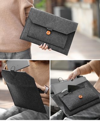 【 ANCASE 】ASUS ZenBook Flip S 13.3 吋 筆電包保護包毛氈電腦包皮套