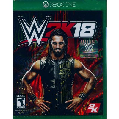 (現貨全新) XBOX ONE WWE 2K18 英文美版 激爆職業摔角 18