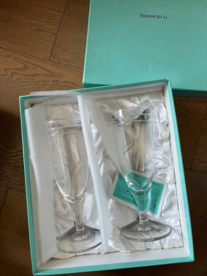 Tiffany &amp; Co./蒂芙尼水晶杯高腳杯