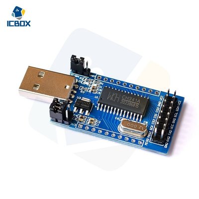 【ICBOX】 CH341A USB轉UART I2C SPI TTL ISP EPP/MEM 並列埠轉換器 /A341