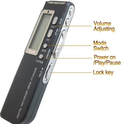 促銷 可換電池 多功能 內建8GB 超長待機 聲控錄音筆 錄音指示 電話錄音 手機錄音 複讀 MP3