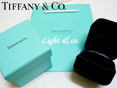【Light &amp; co.】專櫃真品 Tiffany &amp; Co 新款 鑽戒 盒 紙袋 包裝 蒂芬妮 水藍 手提袋 盒子 防塵袋