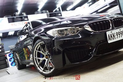 BMW F82 M4 實著 ㊣ MotorSport BBS FI-R 鍛造輕量化 精緻鋁圈 歡迎詢問 / 制動改