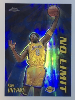 2000-01 Topps Chrome No Limit Refractor Kobe Bryant Lakers