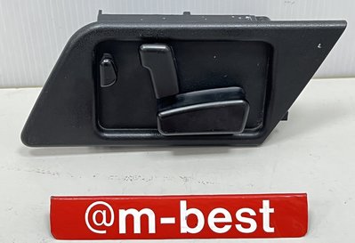BENZ W124 W201 1986-1988 電動椅開關 座椅 前座 (左邊 駕駛邊)(黑色) 1248208710