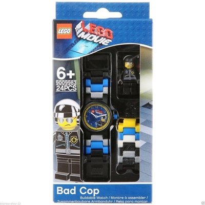 樂高玩電影LEGO Movie Bad Cop 壞警察 3D錶帶款