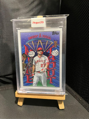 2021 Topps Project 70 - Mike Trout Snoop Dogg 鱒魚