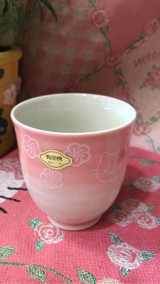 ［清衣架］Hello Kitty1997年早期茶杯 瓷器 有田燒日本製 也有同款和風點心盤 皆全新