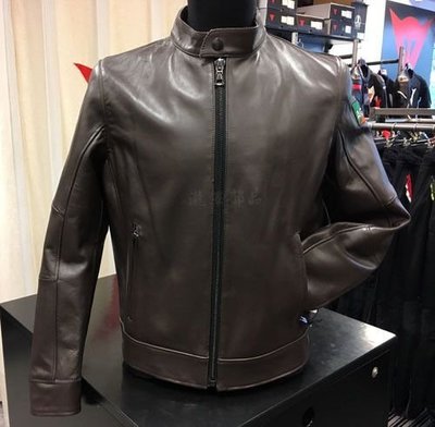 瀧澤部品 義大利DAINESE 丹尼斯 70週年紀念款 AGV 1947 LEATHER JACKET 復古皮衣 防摔衣