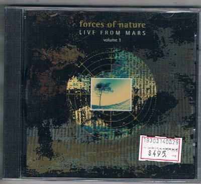 [鑫隆音樂]西洋CD-forces of nature/LIVE FROM MARS/volume 1 /全新