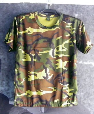 台灣製 陸軍內衣 迷彩排汗衣 透氣排汗衫