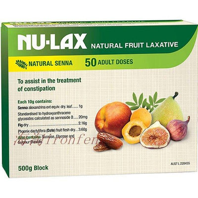澳洲進口Nu-lax樂康膏500g成人水果蔬酵素纖維素 ㊣