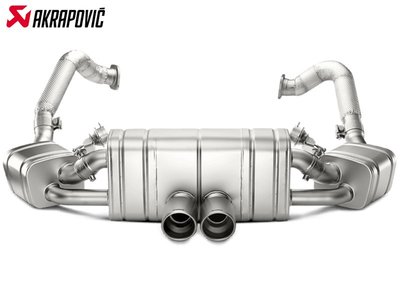 【樂駒】Akrapovic PORSCHE CAYMAN 981 排氣管 鈦合金 輕量化 底盤 尾飾管