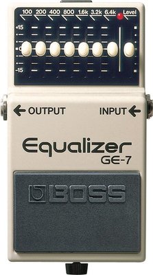 『放輕鬆樂器』 全館免運費 BOSS GE-7 Equalizer 等化器