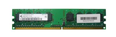 【DreamShop】原廠Qimonda 512MB DDR2 PC2-5300U 667MHz 桌上型記憶體.雙面顆粒