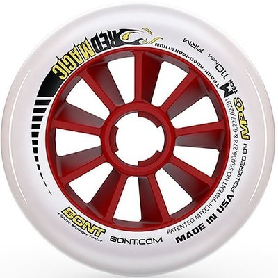 【第三世界】[BONT RED MAGIC 90 頂級比賽競速輪] 直排輪 Matter Luigino