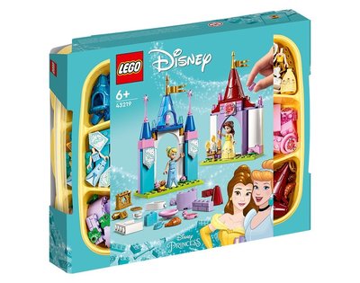 【高雄天利鄭姐】樂高 43219 Disney™ Princess 系列 - 迪士尼公主貝兒與灰姑娘創意城堡