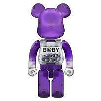 BE@RBRICK BEARBRICK 庫柏力克熊 1000% 2020澳門展限定 紫色千秋